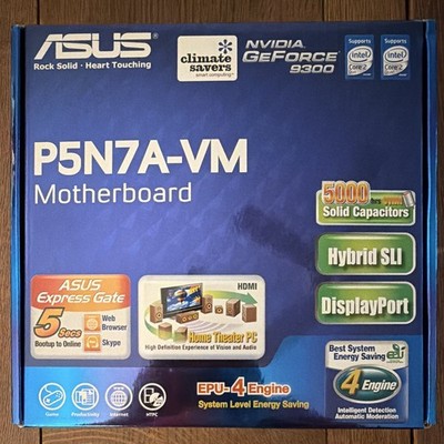 ASUS P5N7A-VM MicroATX LGA775 Intel DDR2 4-Slot HDMI/DVI/VGA Motherboard