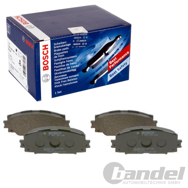 Bosch BremsbelÄGe Vorderachse FüR Lexus CT Toyota Prius Yaris | 0 986 494 198-image