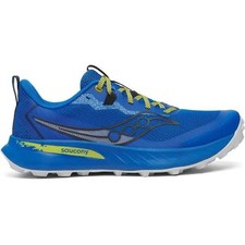 Mens Saucony Peregrine 15 - Blue And Yellow - Various Sizes 9.5 11.5 13 Mens Saucony Peregrine 15 - Blue And Yellow - Various Sizes 9.5 11.5 13