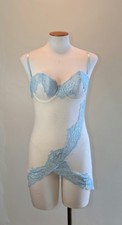 Vintage Fredericks Of Hollywood Cupped Baby Doll Lingerie Size M