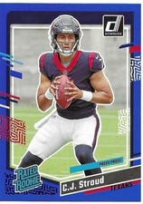 2023 Panini Donruss Blue Press Proof C.J. Stroud RC #339 Houston Texans Rookie