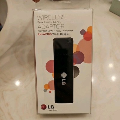 BRAND NEW, SEALED OEM LG AN-WF100 Wireless Adapter for Select Smart TV s ANWF100