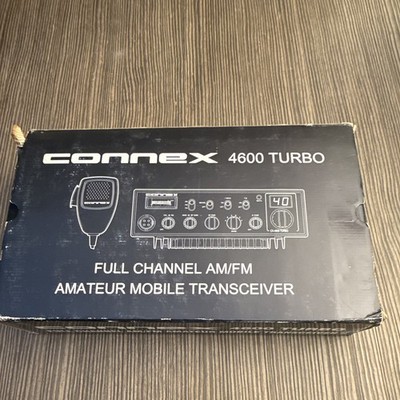 Connex CX 4600 Turbo AM/FM Amateur Mobile Transceiver Never Used