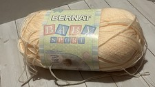 One full skein Bernat Baby Sport yarn Peach Blossom 10.5 oz.
