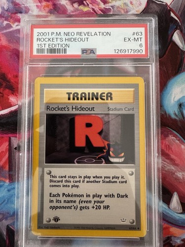 Rocket's Hideout (1st Edition) graded PSA 6 for sale on eBay