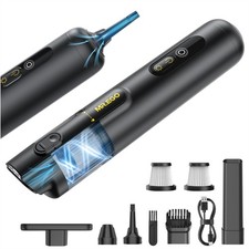 Mr.ego Car Vacuum Cordless 20000Pa Mini Cleaner Air Duster Handheld 4-in-1 LED