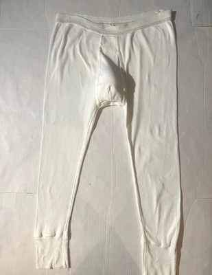 Vintage PRESTIGE European Mens 100% Cotton Long John Underwear sz 2XL EUR 8 #426