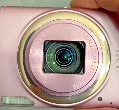 Canon Ixy 630 pink PowerShot ELPH 340 HS 16.1MP 12x Zoom Digital