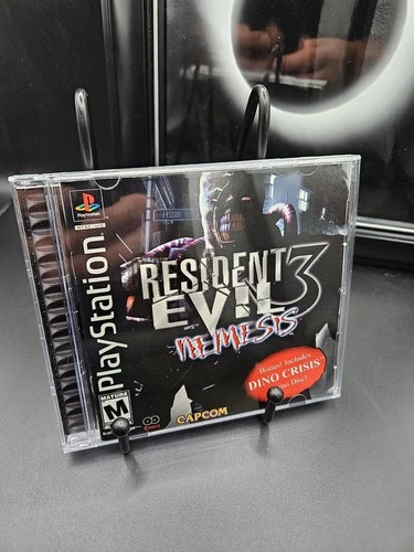 Resident Evil 3 Nemesis / PlayStation 1 PS1 / CIB W Reg Card +Demo Disc  / Read