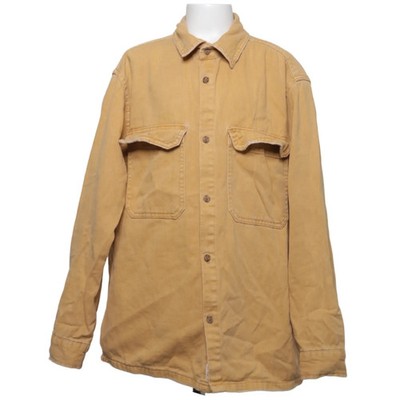 Zara, Oberhemd, Jungen, Größe: 164, Beige, Baumwolle, Einfarbig, Denim #tJc