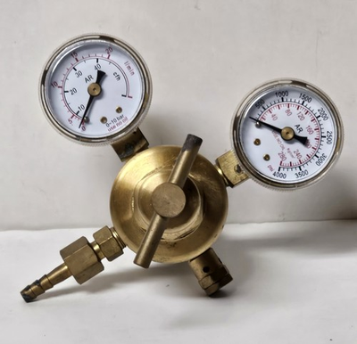 #ad Vintage Brass Gas Pressure Regulator Unbranded $49.99