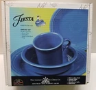 4 Piece Fiesta ware Dinnerware Place Setting Lapis Homer Laughlin New Sealed