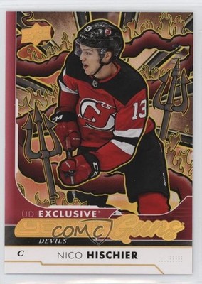2024 Upper Deck Series 2 Young Guns Renewed Exclusives 70/100 Nico Hischier 9bg