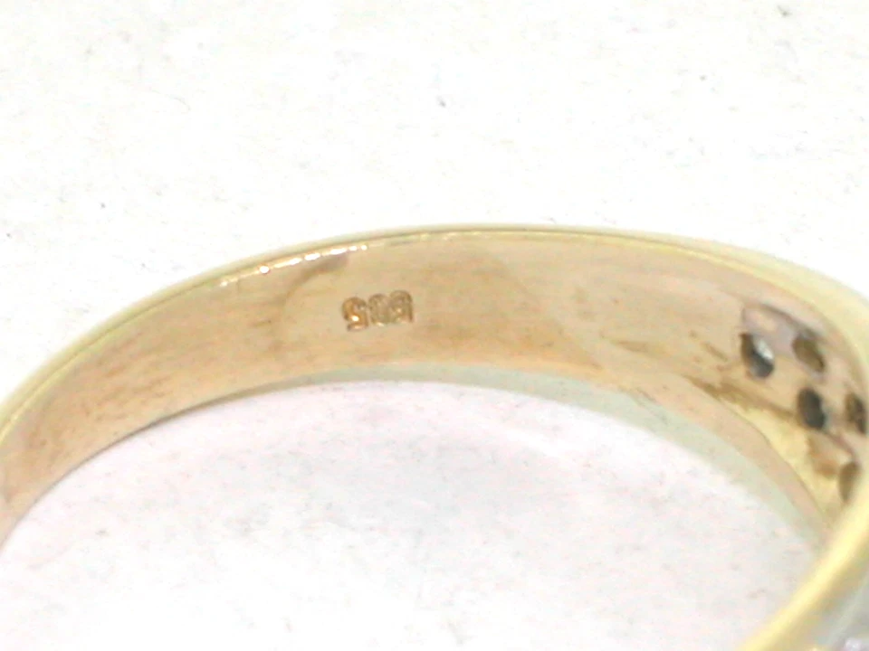Rubin Brillant Ring 585 Gelbgold 14Kt ovaler Rubin 24 Brillanten total 0,30ct - Bild 4 von 4