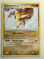 Sandslash Mysterious Treasures 61/123 MP-LP Pokémon Card on eBay