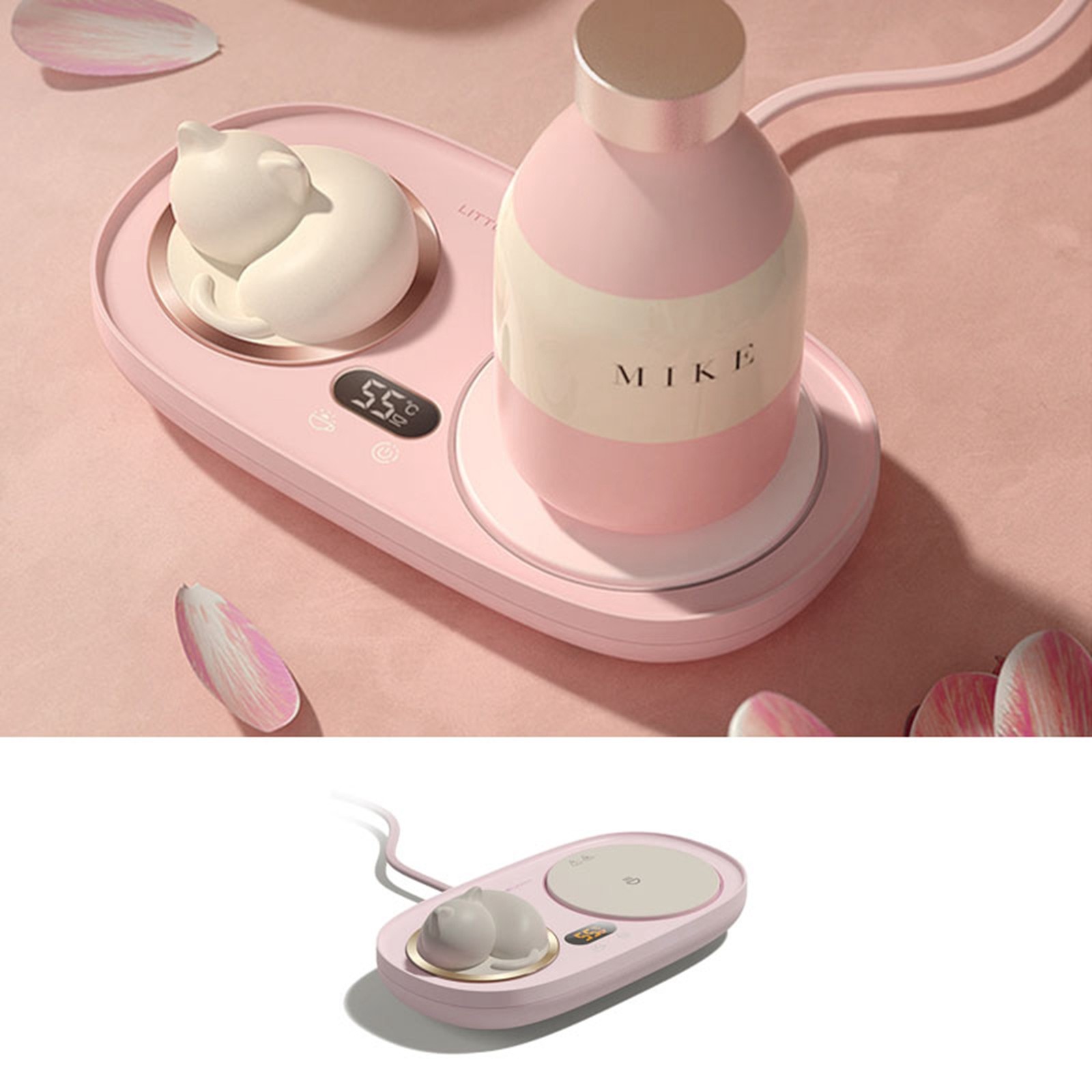 Intelligent Mug Warmer Coaster 55 Degrees Celsius Constant Temperature Cup 9 JY.
