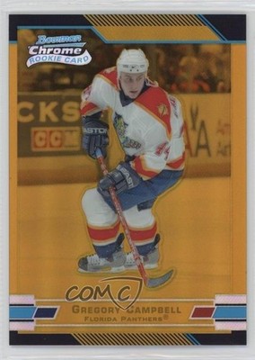 2003 Bowman Chrome Draft Picks & Prospects /50 Gregory Campbell Rookie RC 10k8