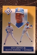 1991 Fleer Ultra - Ultra Team Ken Griffey Jr #4 Seattle Mariners Reds