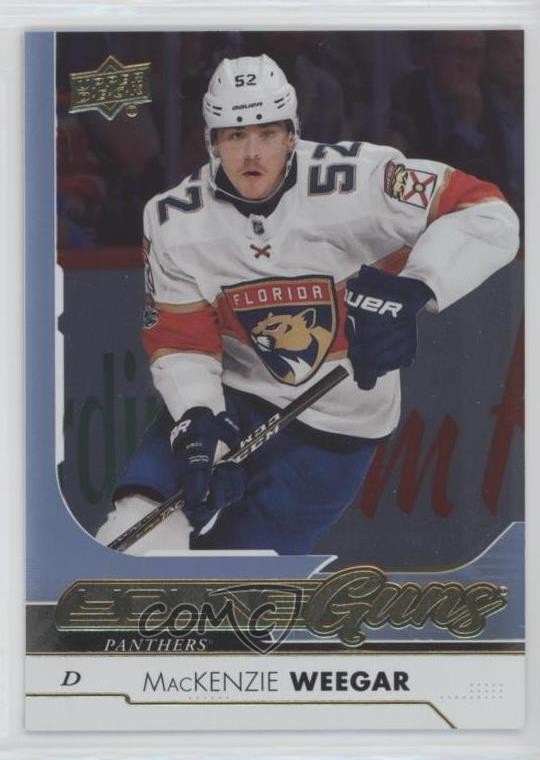 2017-18 Upper Deck Young Guns Silver Foil Mackenzie Weegar #459 2d8