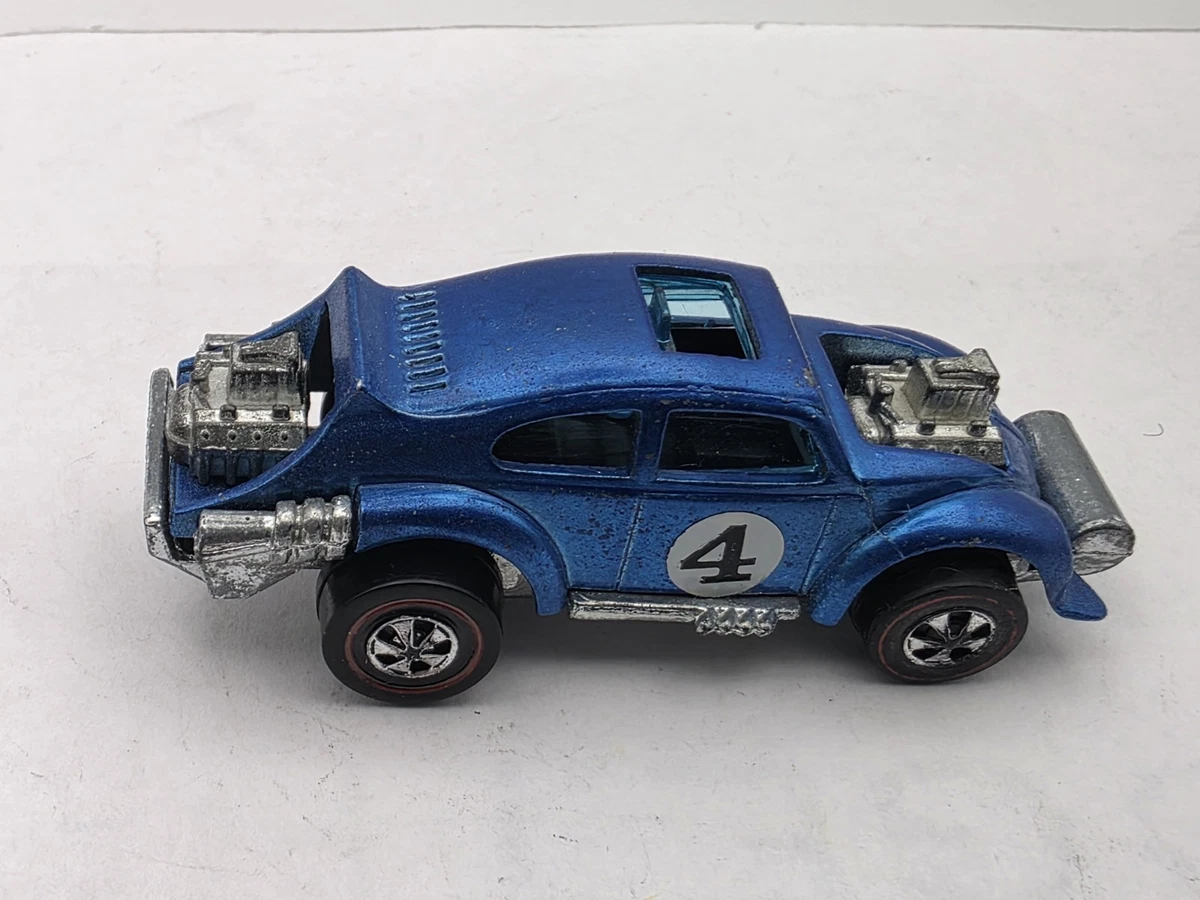Hot Wheels Redlines Volkswagen Blue Vintage Manufacture Diecast
