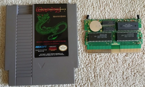 Wizardry: Proving Grounds of the Mad Overlord (Nintendo NES, 1990). Authentic