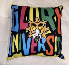 Multi Color Glo Gang ColourFulMula Pillow Glory Univeristy Chief Keef Size 20