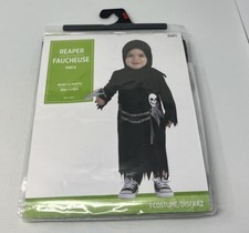 Reaper Grim Skeleton Toddler Halloween Costume Size 3-6 months NEW
