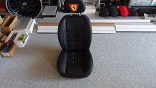 FERRARI DAYTONA Kindersitz Schwarzes Leder
