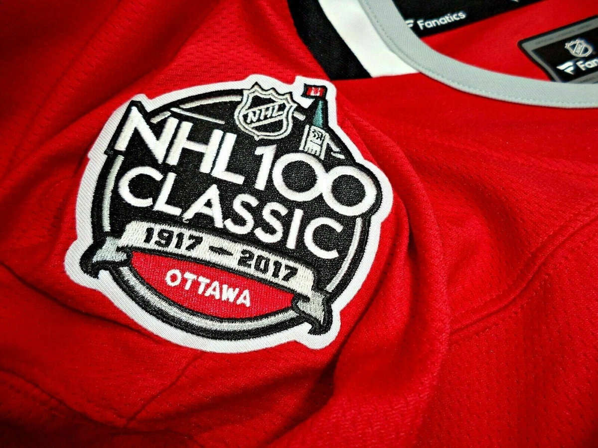 NWT-XL 2017 OTTAWA SENATORS NHL 100 CENTENNIAL CLASSIC FANATICS PREMIER  JERSEY