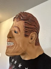 Vintage 90s Duracell Cinema Secrets Deadstock Hand Painted Latex Mask 1996