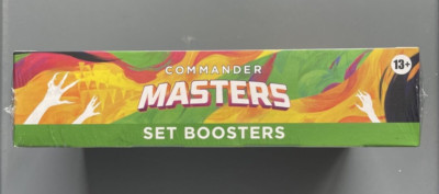 Commander Masters - Set Booster Display - OVP - Magic The Gathering - NEU