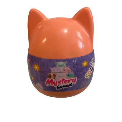 Squishmallows Mystery Squad 2023 Easter Egg 8'' Plush Brand New Sealed Peach