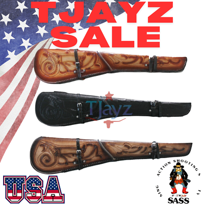 Western scabbard for lever action henry rifle Winchester model