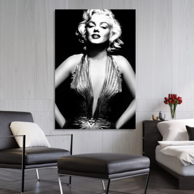 ACRYLGLAS WANDBILD GLASBILD MARILYN MONROE KUNST BILDER DEKORATION POSTER PLAKAT