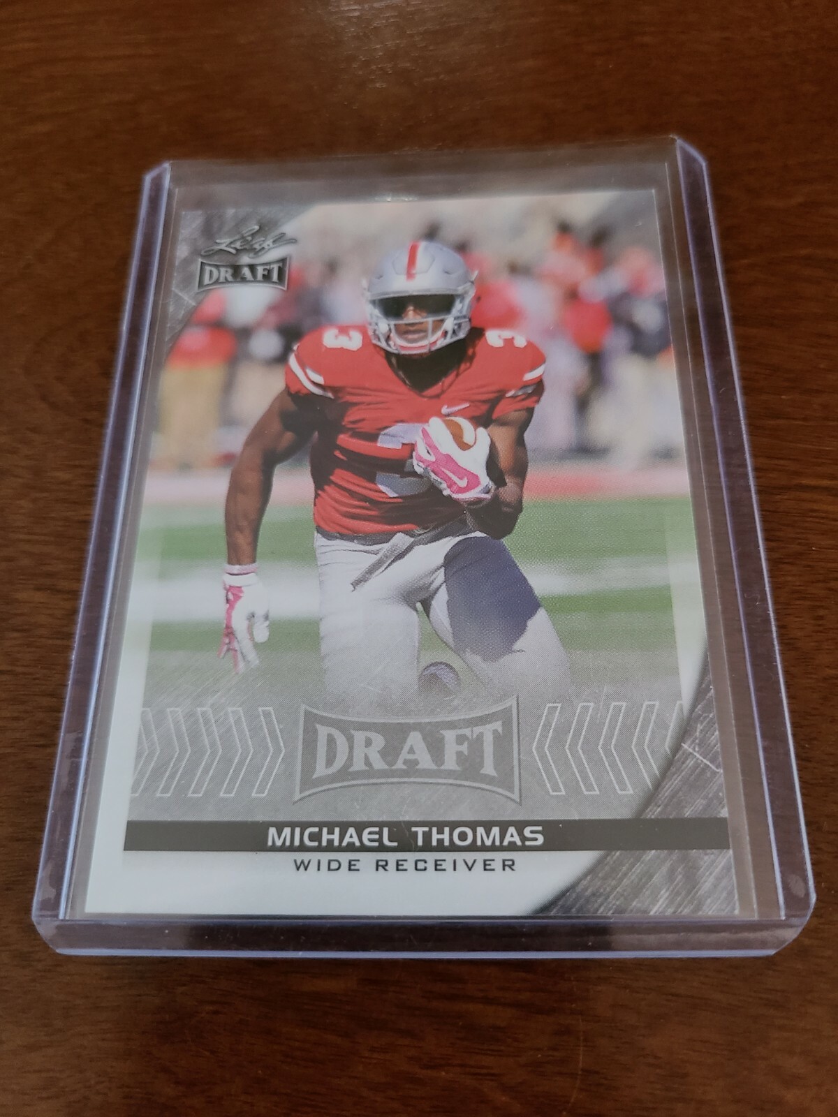 Michael Thomas Ohio State Buckeyes 2016 Leaf Draft Card #65  Saints NFL Football