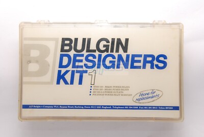 BULGIN DESIGNERS KIT Lot 17 Stücke Polysnap Buchten Modules