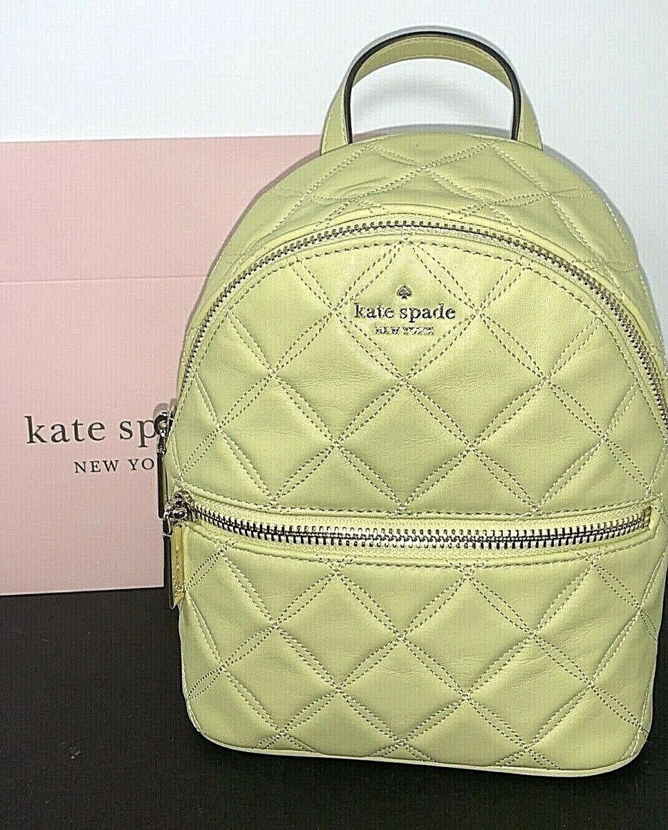 kate spade natalia mini backpack New York Convertible Perfect Spring And Summer Bag Kate Spade Quilted Mini Backpack