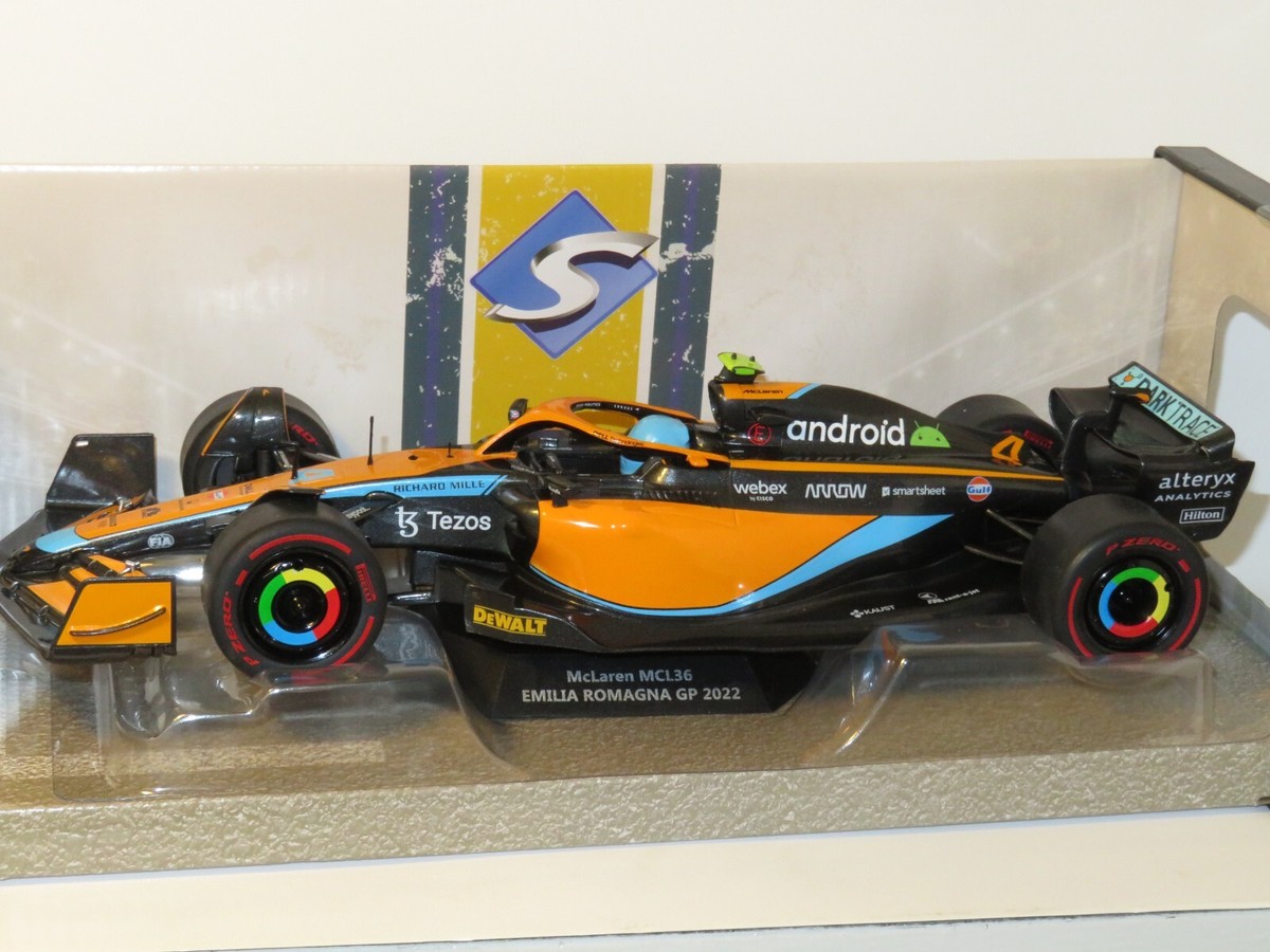 Minichamps 1:18 Lando Norris McLaren MCL36 #4 Bahreïn GP formule 1 2022