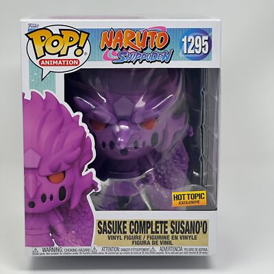 Funko Pop SASUKE COMPLETE SUSANO'O 6'' Hot Topic Exclusive NARUTO 1295 HIGH GRADE