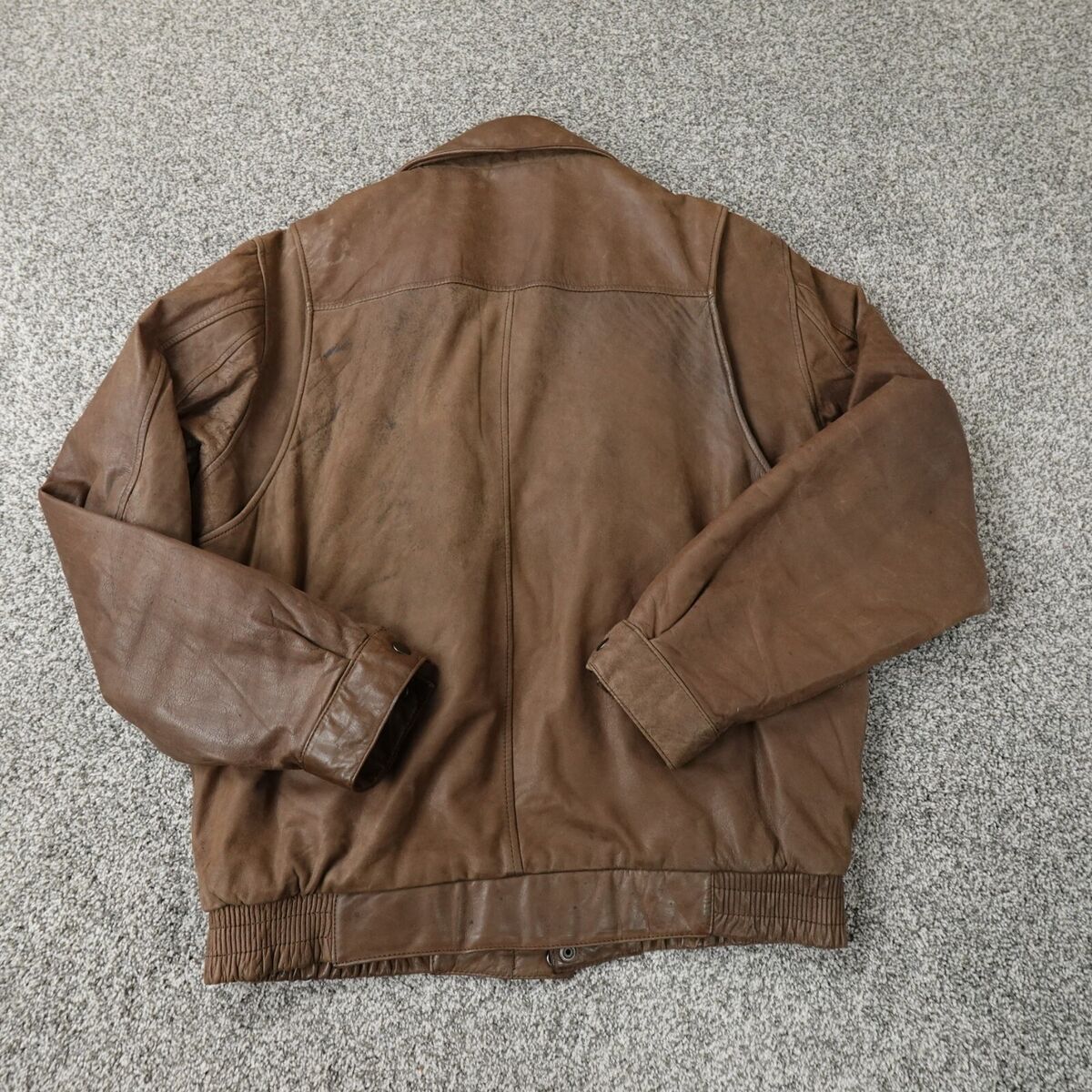 VINTAGE Hunt Club Jacket Mens Large Tall LT Brown Tan VINTAGE Hunt Club Jacket Mens Large Tall LT Brown Tan