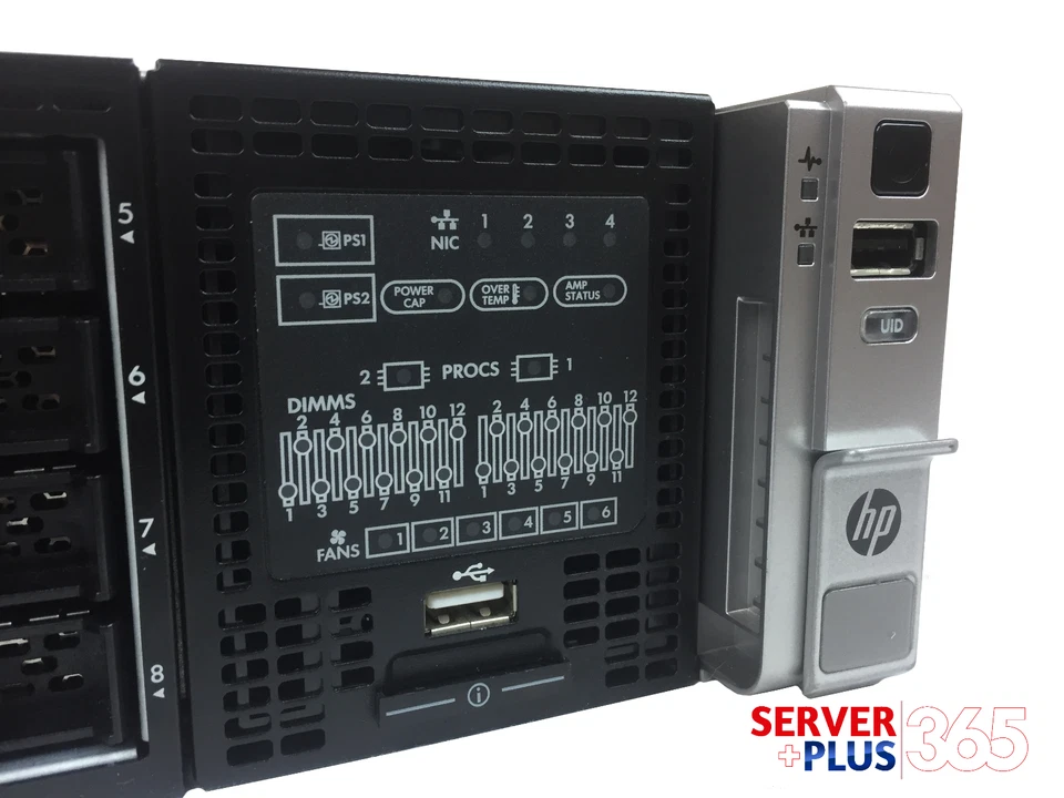 HP DL380p Gen8 G8 server, 2x 2.7GHz 8-Core, 192GB RAM - Image 3 of 4