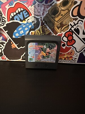 Land Of Illusion Sega Game Gear Cart 8 Bit Retro 1993 #0392