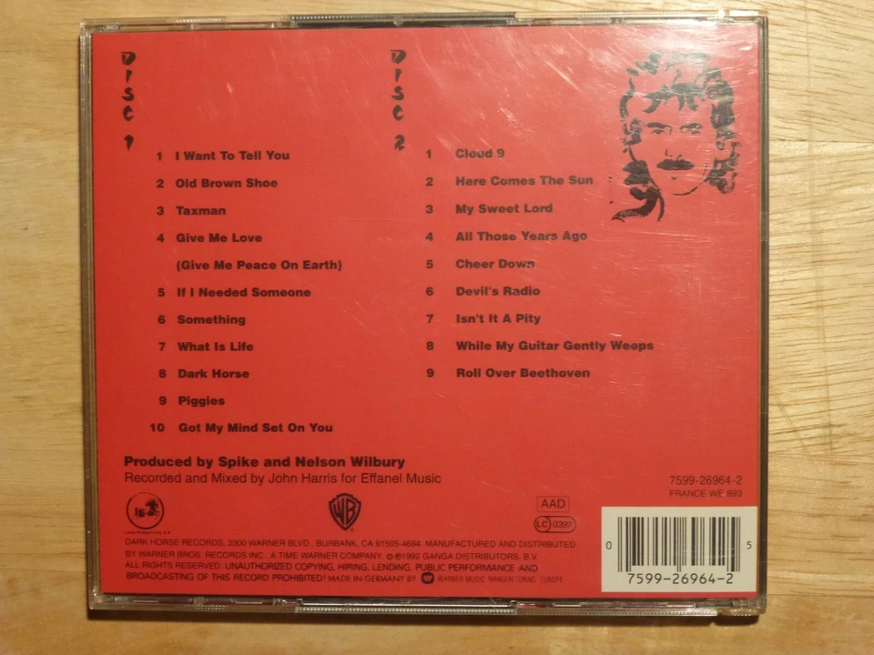 George Harrison with Eric Clapton + Band -Live in Japan -2 CD-Set NEUWERTIG- RAR - Bild 3 von 4