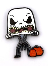 Disney pin Nightmare Before Christmas Jack Skellington face Funko Pop Loungefly