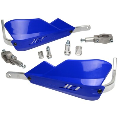 Blue Barkbusters Brush Hand Guards Suit Yamaha YZ80 YZ85 with 22mm