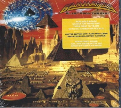 Gamma Ray - Blast From The Past - Limited Edition - Digipack - 3 CD - Neu / OVP