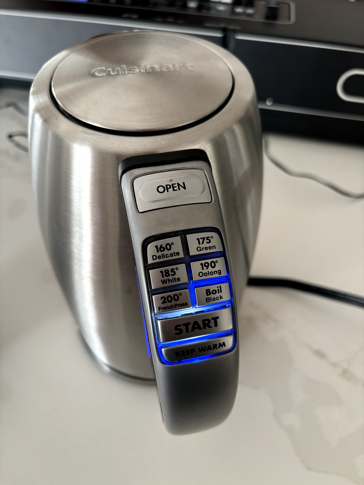 Cuisinart 1.7L Cordless Electric Kettle with 6 Temperature Settings-image