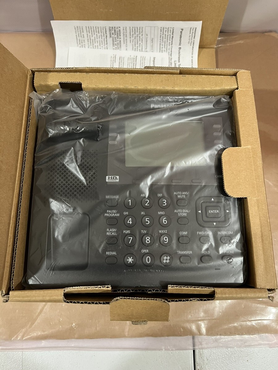 Panasonic インターホン Panasonic KX-NT630 IP Proprietary Telephone BLACK *New In original