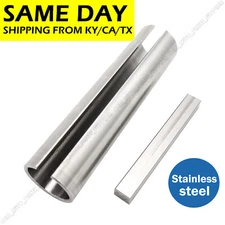 5/8" to 3/4" Shaft Adapter Pulley Bore Reducer Sleeve Bushing W/Step 3/16'' Key