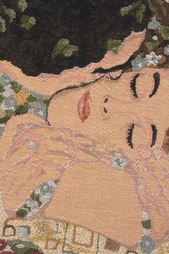 Klimts Le Baiser European Cushion Cover Belgian Throw Home Decor Pillow 18x18 in - Picture 10 of 10